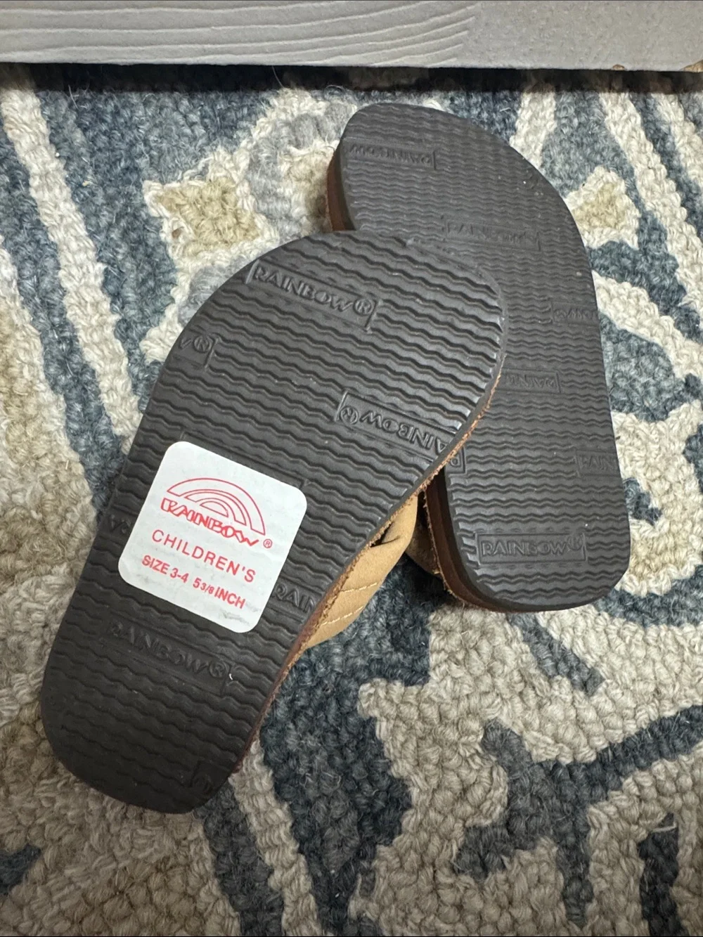4C Rainbow Flip Flop Sandals